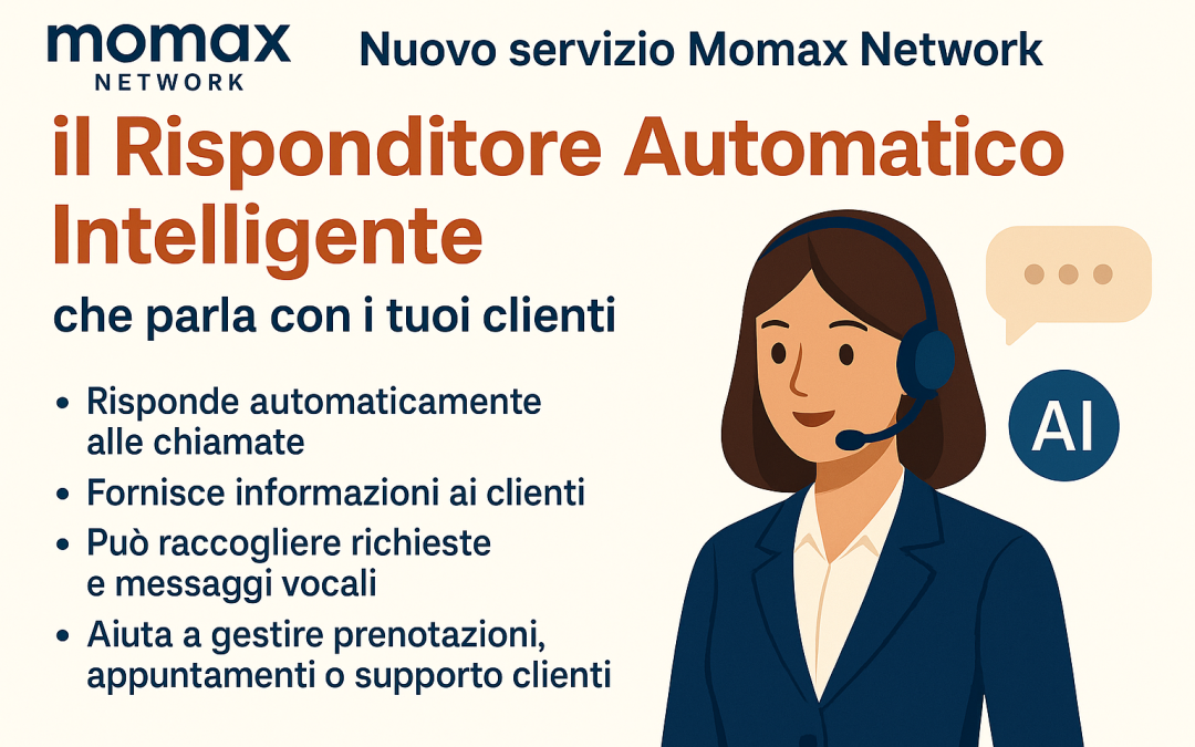 Nuovo Servizio VoiceBot AI: il Risponditore Automatico Intelligente